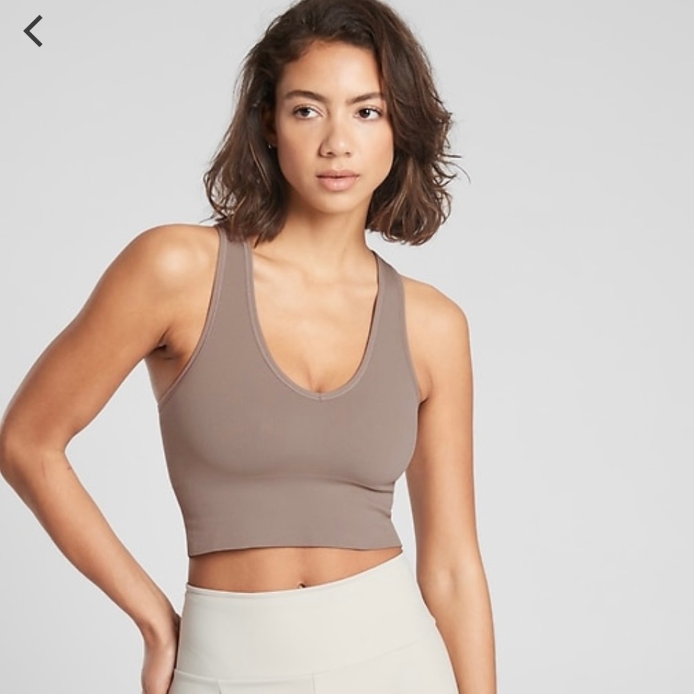 Aurora Crop Rib Tank